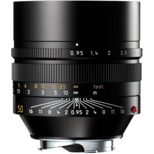 Leica Noctilux-M 50mm f/0.95 ASPH. Lens (Leica M, Black)