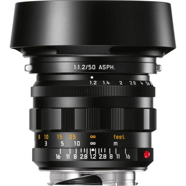 Leica Noctilux-M 50mm f/1.2 ASPH. Lens (Leica M, Black) view 2