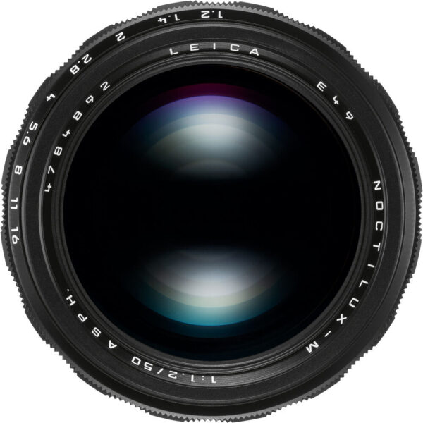Leica Noctilux-M 50mm f/1.2 ASPH. Lens (Leica M, Black) view 3