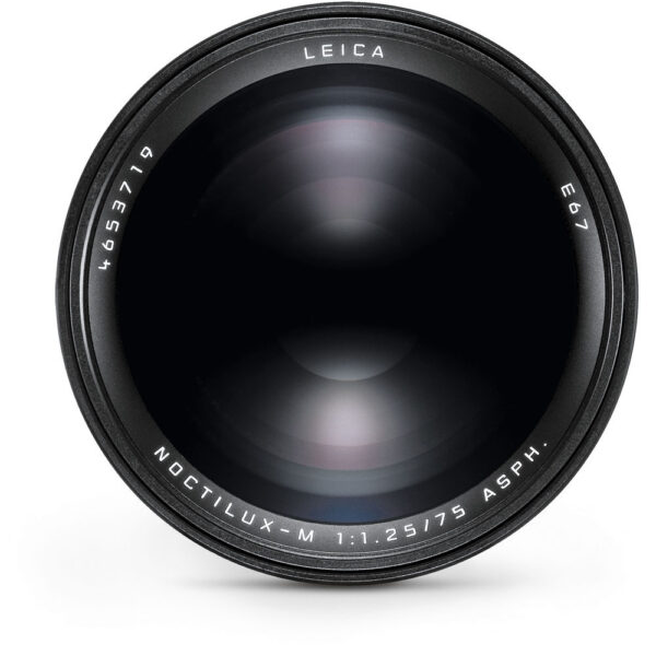 Leica Noctilux-M 75mm f/1.25 ASPH. Lens (Leica M) view 4