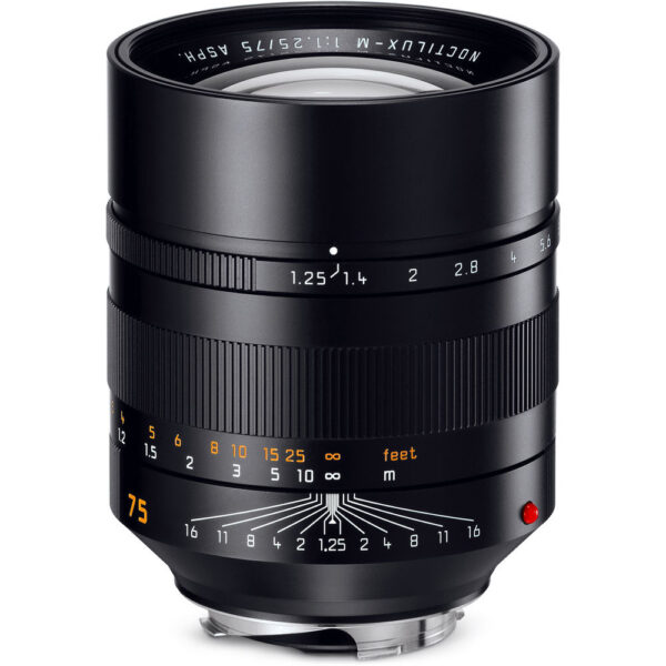 Leica Noctilux-M 75mm f/1.25 ASPH. Lens (Leica M)