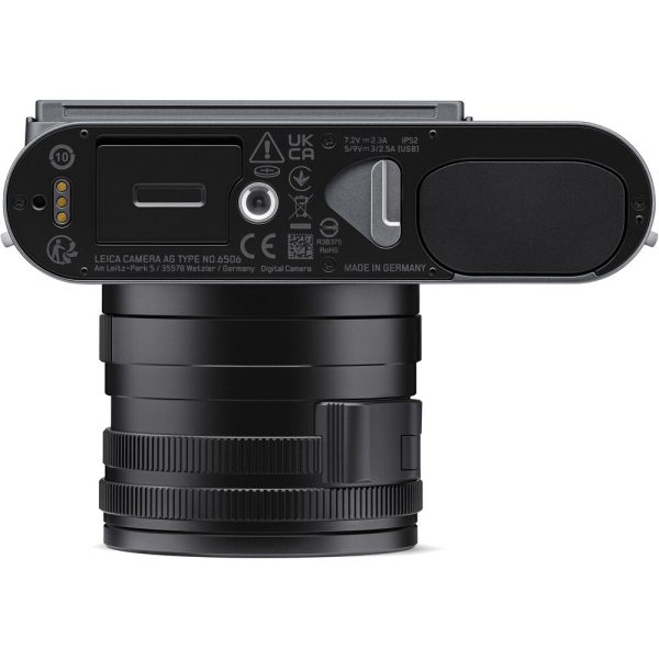 Leica Q3 Digital Camera (Metal Gray) view 6
