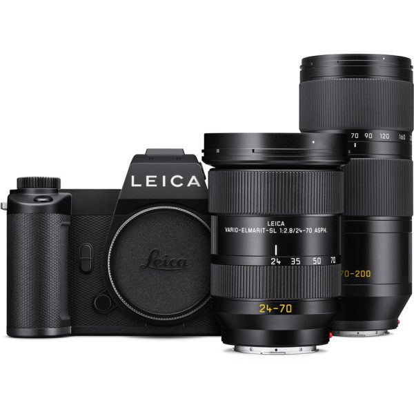 Leica SL3-P Mirrorless Camera with 24-70mm & 70-200mm Lenses