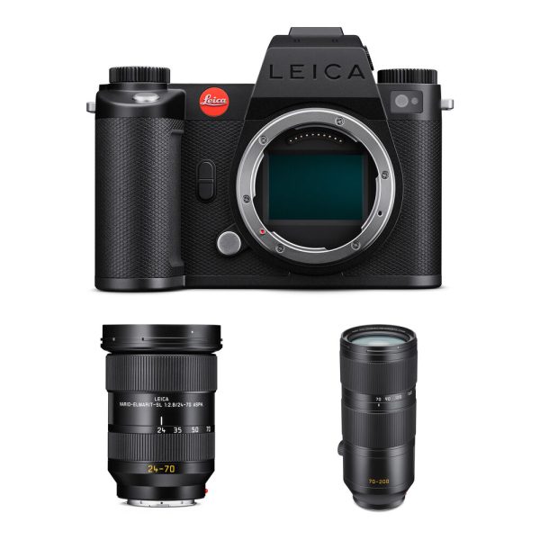 Leica SL3-S Mirrorless Camera with 24-70mm and 70-200mm Lenses Kit