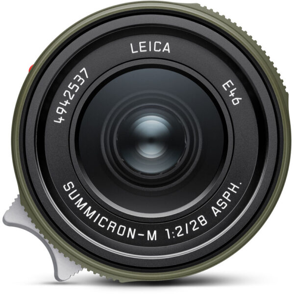 Leica Summicron-M 28mm f/2 ASPH. Lens (Leica M, Safari Green)