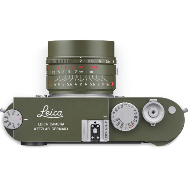 Leica Summicron-M 28mm f/2 ASPH. Lens (Leica M, Safari Green) view 4