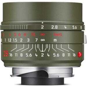 Leica Summicron-M 28mm f/2 ASPH. Lens (Leica M, Safari Green)