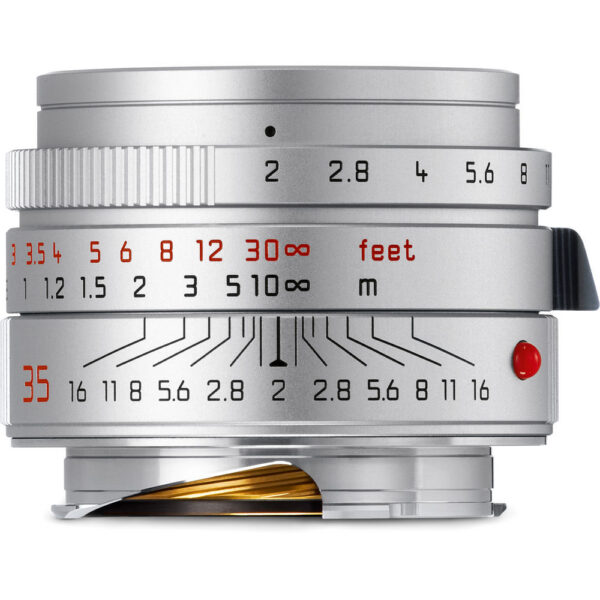 Leica Summicron-M 35mm f/2 ASPH. Lens (Leica M, Silver)