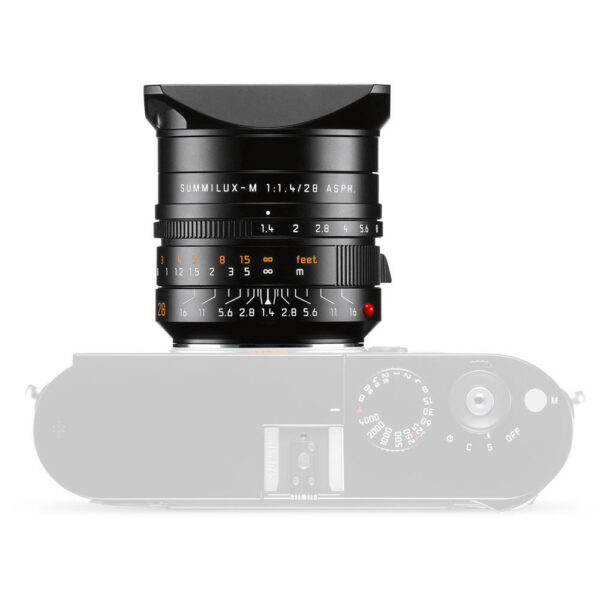Leica Summilux-M 28mm f/1.4 ASPH. Lens (Leica M, Black) view 4