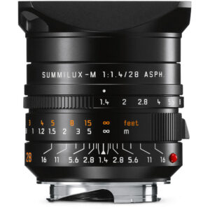 Leica Summilux-M 28mm f/1.4 ASPH. Lens (Leica M, Black)