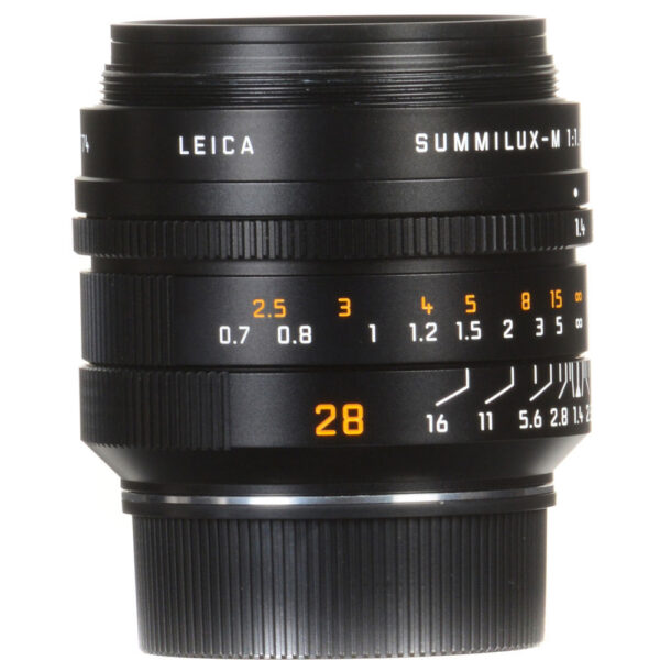 Leica Summilux-M 28mm f/1.4 ASPH. Lens (Leica M, Black) view 6