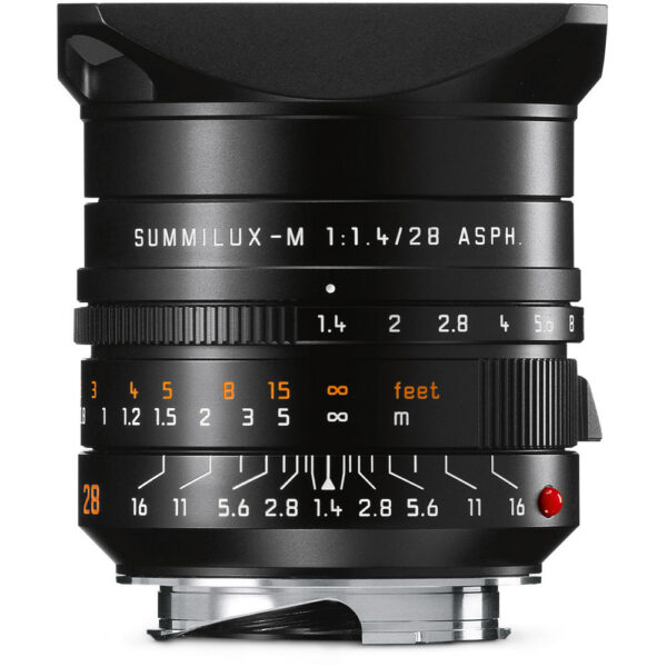 Leica Summilux-M 28mm f/1.4 ASPH. Lens (Leica M, Black)
