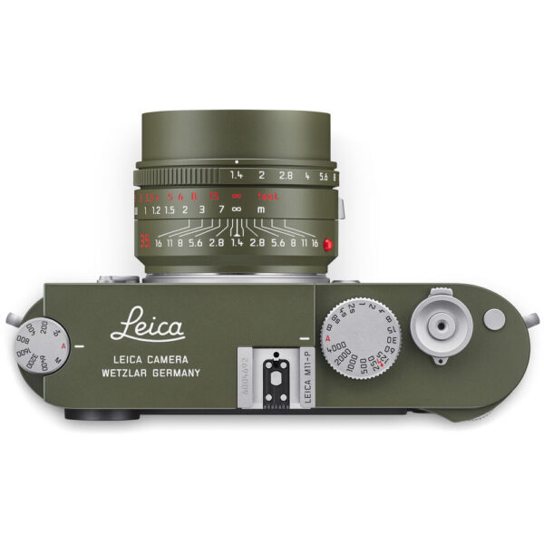 Leica Summilux-M 35mm f/1.4 ASPH. Lens (Leica M, Safari Green) view 4