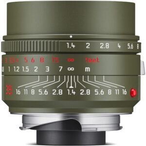 Leica Summilux-M 35mm f/1.4 ASPH. Lens (Leica M, Safari Green)
