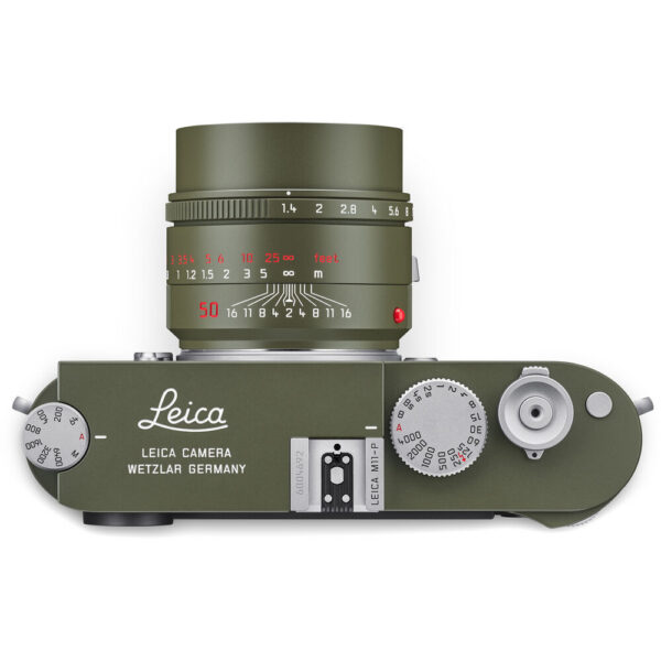 Leica Summilux-M 50mm f/1.4 ASPH. Lens (Leica M, Safari Green) view 4
