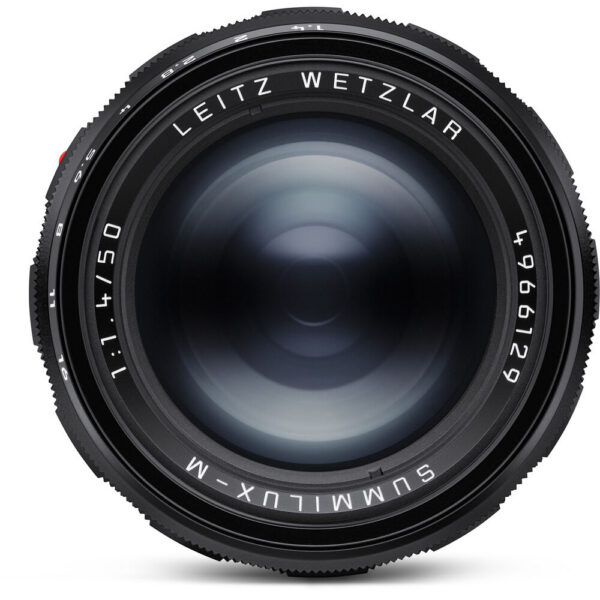 Leica Summilux-M 50mm f/1.4 Lens (Leica M, Glossy Black) view 3
