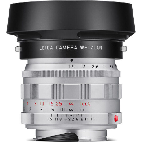 Leica Summilux-M 50mm f/1.4 Lens (Leica M, Silver Chrome)