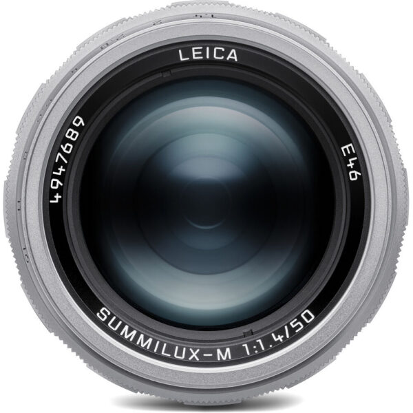 Leica Summilux-M 50mm f/1.4 Lens (Leica M, Silver Chrome) view 3