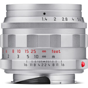 Leica Summilux-M 50mm f/1.4 Lens (Leica M, Silver Chrome)