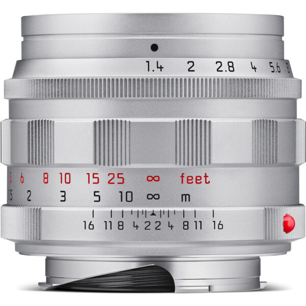 Leica Summilux-M 50mm f/1.4 Lens (Leica M, Silver Chrome)