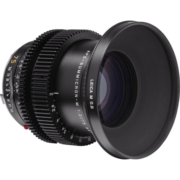 Leitz Cine 75mm M 0.8 f/2.0 Full Frame M-Mount Lens (Feet)