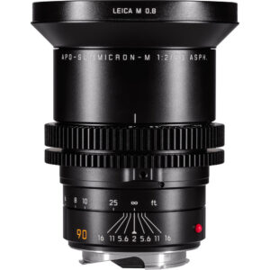 Leitz Cine 90mm M 0.8 f/2.0 Full Frame M-Mount Lens (Feet)
