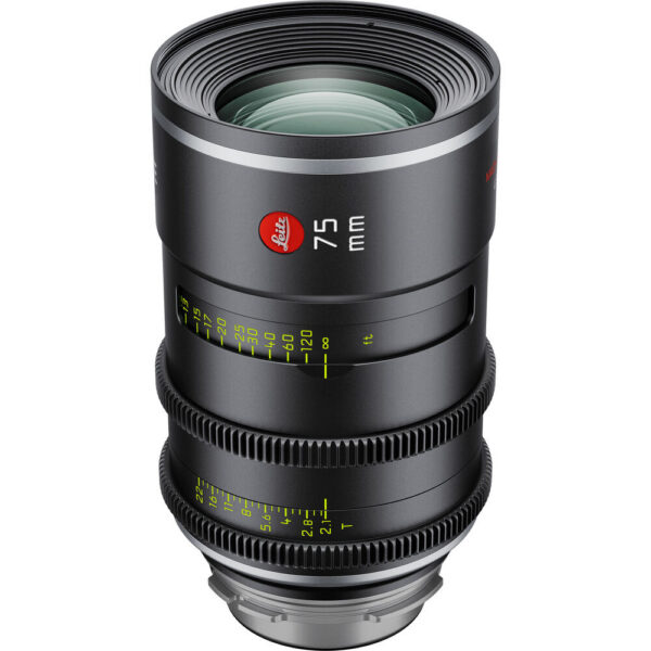Leitz Cine ELSIE 75mm T2.1 LPL Mount Cine Lens (Feet)