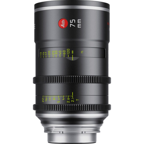 Leitz Cine ELSIE 75mm T2.1 LPL Mount Cine Lens (Feet)