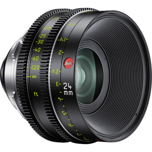 Leitz Cine HUGO 24mm T1.5 LPL Mount Lens (Feet)