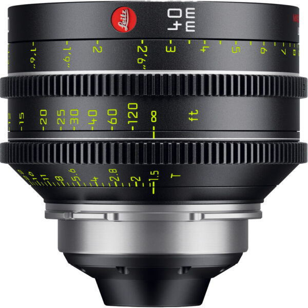 Leitz Cine HUGO 40mm T1.5 LPL Mount Lens (Feet)