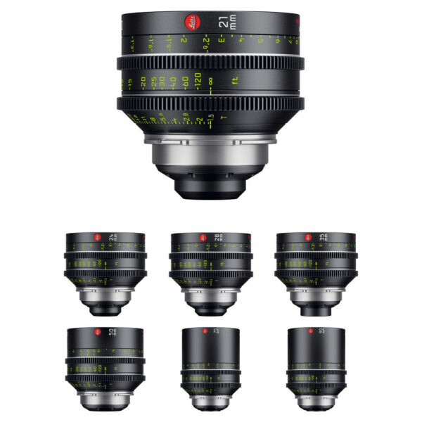 Leitz Cine HUGO 7-Lens T1.5 Set with T1.0 50mm (ARRI LPL, Feet) view 8
