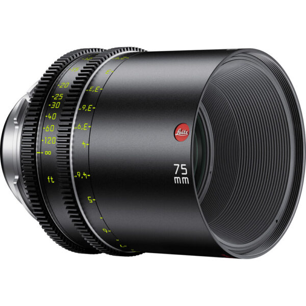 Leitz Cine HUGO 75mm T1.5 LPL Mount Lens (Feet)