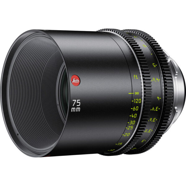Leitz Cine HUGO 75mm T1.5 LPL Mount Lens (Feet) view 3