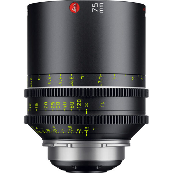 Leitz Cine HUGO 75mm T1.5 LPL Mount Lens (Feet)