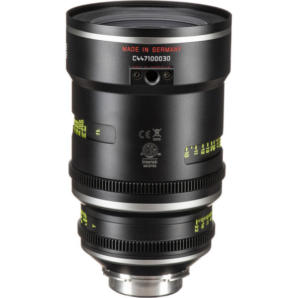 Leitz Cine Prime 100mm Lens (Feet, PL Mount) view 2