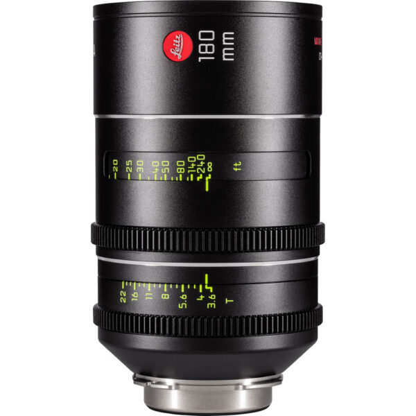 Leitz Cine THALIA 65 180mm T3.6 LPL Mount Cine Lens (Feet)