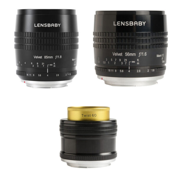 Lensbaby Twist of Velvet Pro Lens Kit for Nikon F view 4