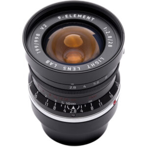 Light Lens Lab 28mm f/2.8 Lens (Leica M, Black)