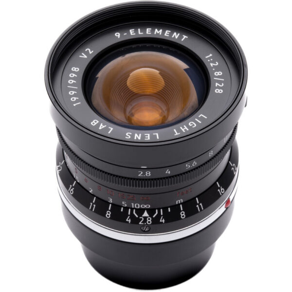 Light Lens Lab 28mm f/2.8 Lens (Leica M, Black)