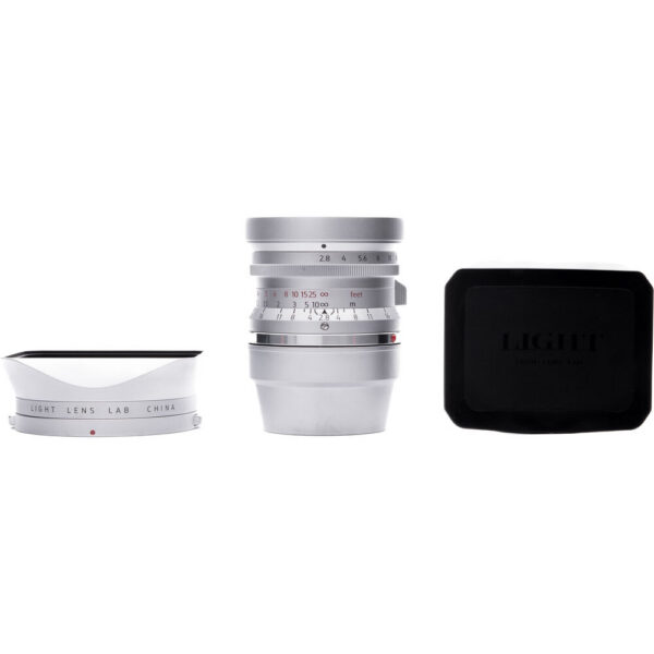 Light Lens Lab 28mm f/2.8 Lens (Leica M, Chrome)