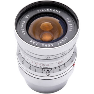 Light Lens Lab 28mm f/2.8 Lens (Leica M, Chrome)