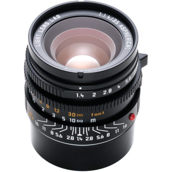Light Lens Lab 35mm f/1.4 Aspherical Lens (Leica M, Black)
