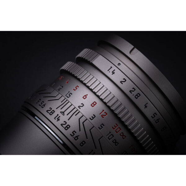 Light Lens Lab 35mm f/1.4 Aspherical Lens (Leica M, Titanium) view 2
