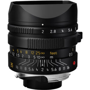 Light Lens Lab 35mm f/2 Apochromatic Lens (Leica M, Black, Knurling)