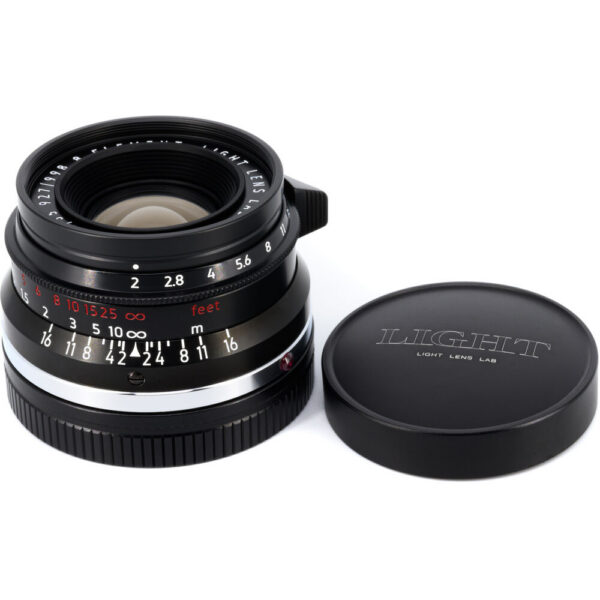 Light Lens Lab 35mm f/2 Lens (Leica M, Black) view 3
