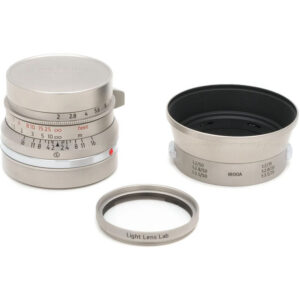 Light Lens Lab 35mm f/2 Lens (Leica M, Stainless Steel)
