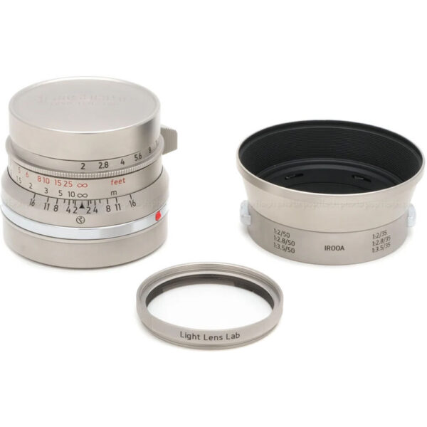 Light Lens Lab 35mm f/2 Lens (Leica M, Stainless Steel)