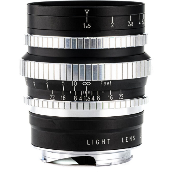 Light Lens Lab 50mm f/1.5 Z21 Lens (Leica M, Matte Black) view 2