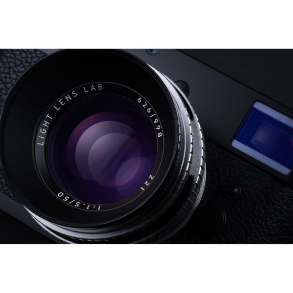 Light Lens Lab 50mm f/1.5 Z21 Lens (Leica M, Matte Black) view 3