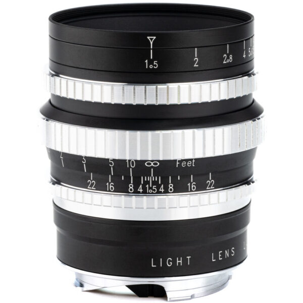 Light Lens Lab 50mm f/1.5 Z21 Lens (Leica M, Matte Black)